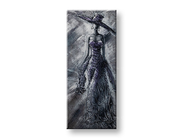 E-shop Maľovaný obraz na stenu ŽENA 50x120 cm