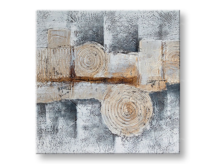 Levně Malovaný nástěnný obraz ABSTRAKT 1 díl 50x50 cm CFA12CX0946E1