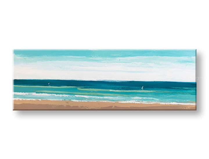 E-shop Maľovaný obraz na stenu MORE 150x50 cm