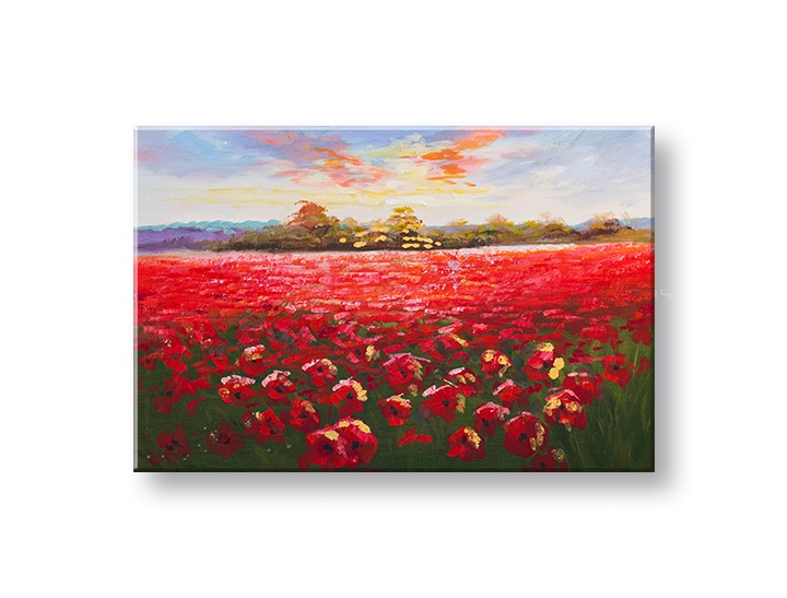 Levně Malovaný nástěnný obraz LUKE 1-dílný CFAZH6008E1 - 90x60 cm