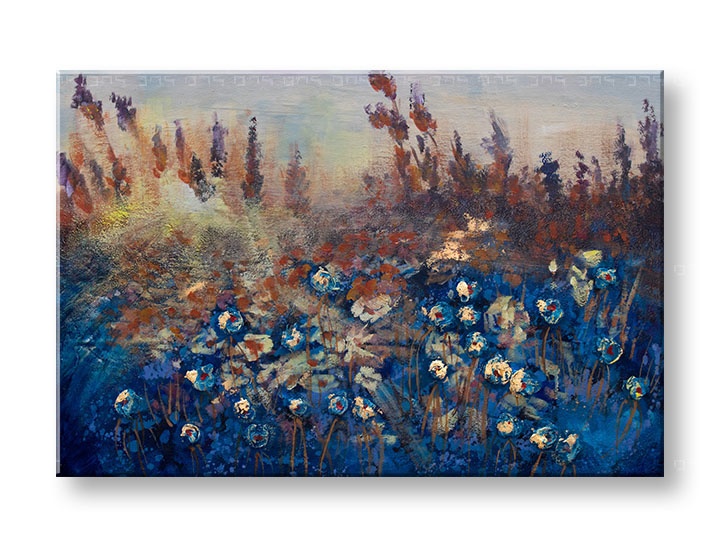 Levně Malovaný nástěnný obraz LUKE 1 díl 90x60 cm CFAZH6347E1