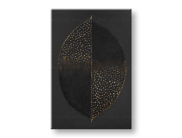 E-shop Maľovaný obraz na stenu LIST 60x90 cm