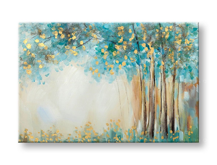 Levně Malovaný nástěnný obraz STROM 1 díl 90x60 cm CWF1052W-9E1