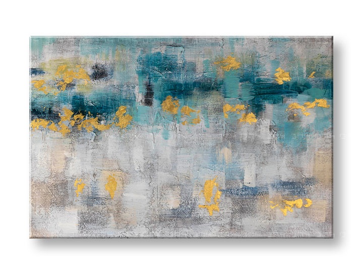 Levně Malovaná nástěnná malba ABSTRAKT 1 díl 120x80 cm CWF11128LE1