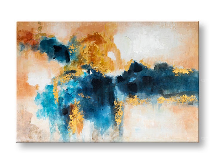 Levně Malovaný nástěnný obraz ABSTRAKT 1 díl CWF11305WE1 - 120x80 cm