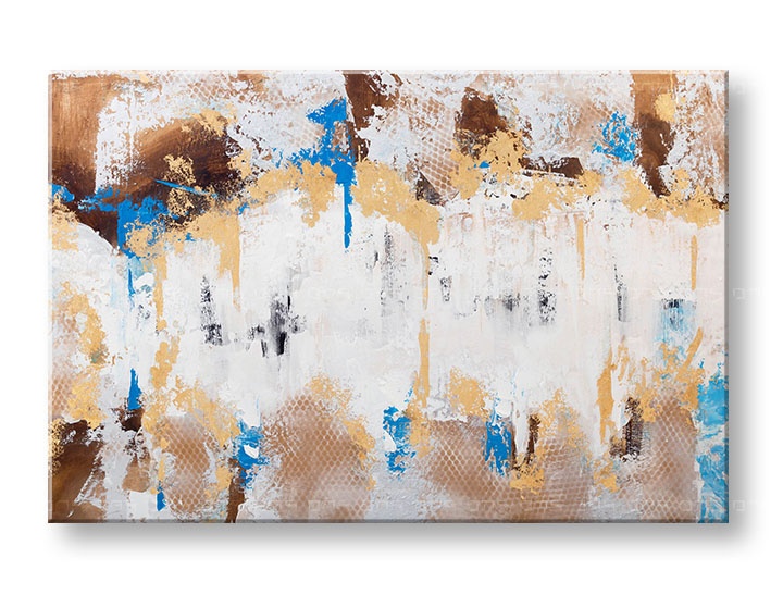 Levně Malovaná nástěnná malba ABSTRAKT 1 díl 120x80 cm CWF11309WE1