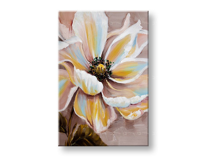 E-shop Maľovaný obraz na stenu KVET 60x90 cm
