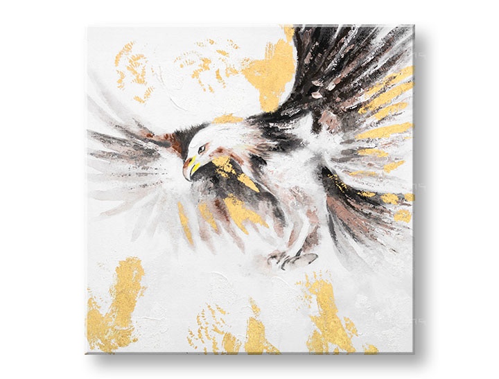 E-shop Maľovaný obraz na stenu OROL 60x60 cm