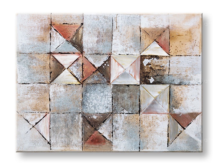 E-shop Maľovaný obraz na stenu ABSTRAKT 80x60 cm