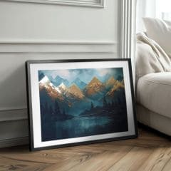 E-shop Plagát na stenu s EXTRA efektom - Mountain Majesty