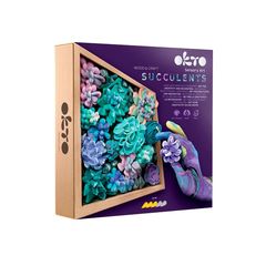 E-shop OKTO modelovacia sada sukulentov 21 x 21 cm NEŽNOSŤ