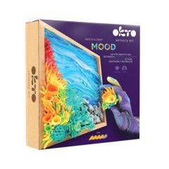 E-shop OKTO modelovacia sada v drevenom ráme 21 x 21 cm Pokoj oceánu