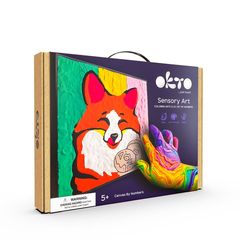 E-shop OKTO maľovanie samotvrdnúcou hmotou 30 x 30 cm Líška