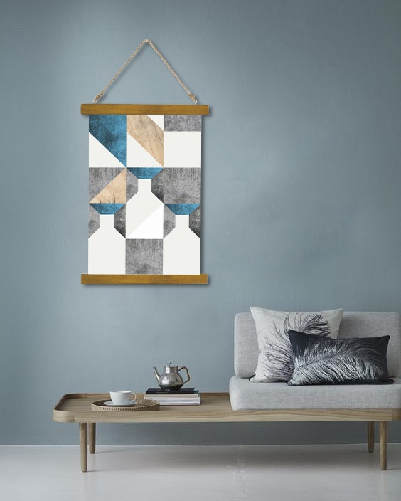 E-shop Závesné plátno na stenu Fragment of Unfolding Dream / Dan Johannson - 40x60 cm – prírodný rám