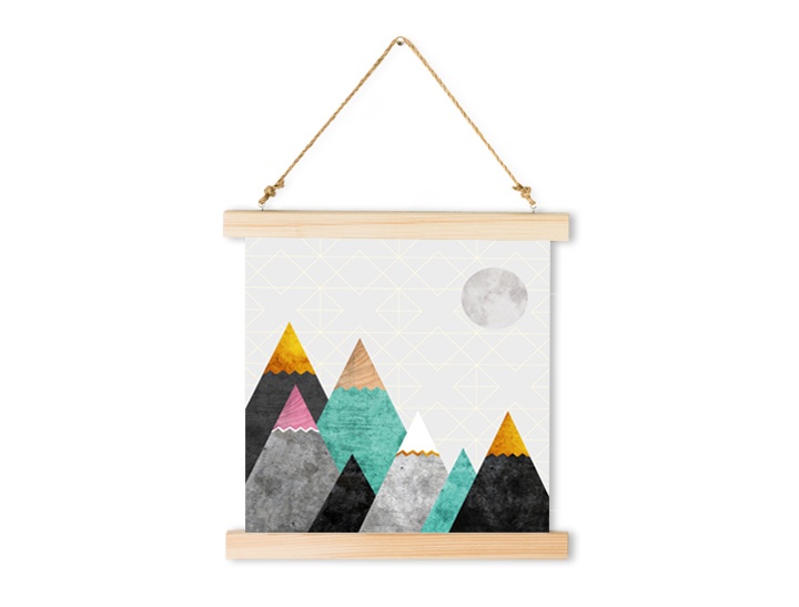 E-shop Závesné plátno na stenu Moonlight / Dan Johannson