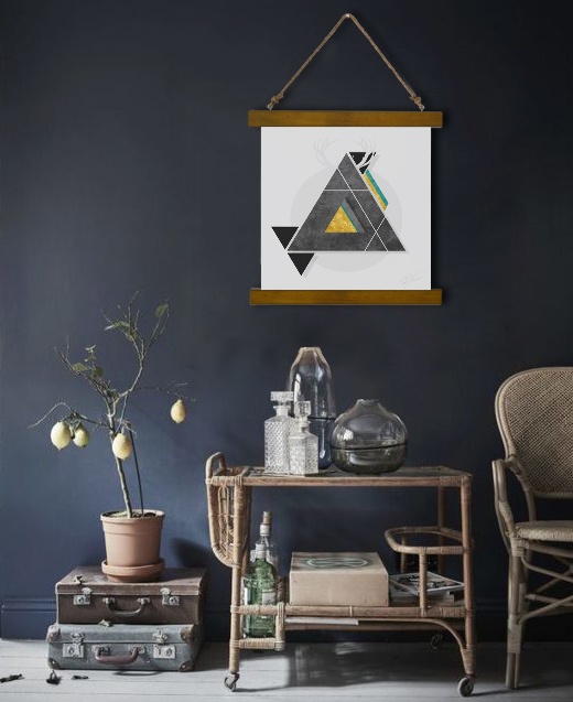E-shop Závesné plátno na stenu Instant Abstraction / Dan Johannson XMPDJ019