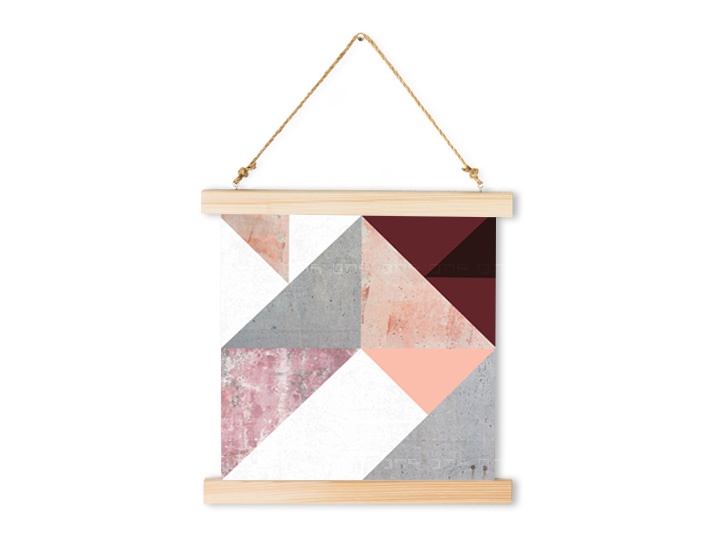 E-shop Závesné plátno na stenu Geometric Spirit / Dan Johannson