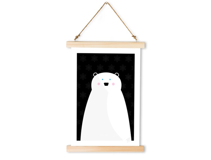 E-shop Závesné plátno na stenu Happy Boy / Dan Johannson