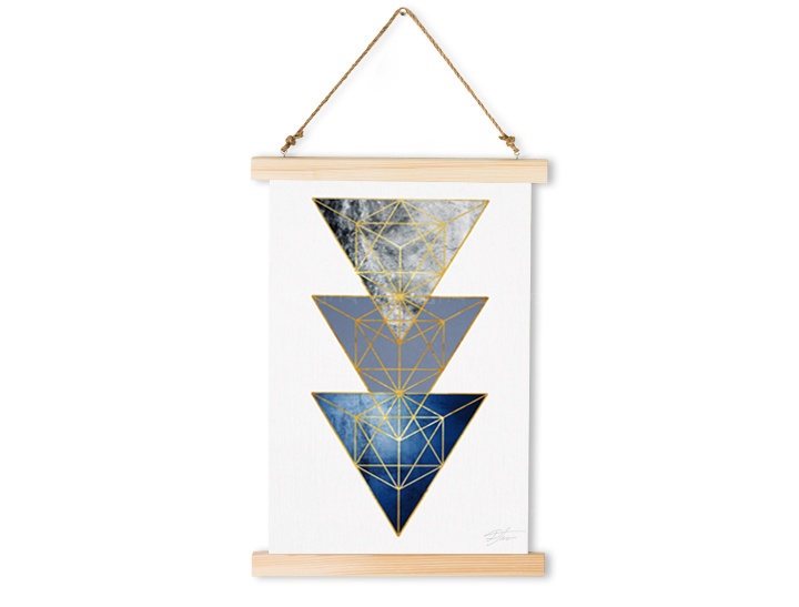 E-shop Závesné plátno na stenu Cosmic Resignation / Dan Johannson