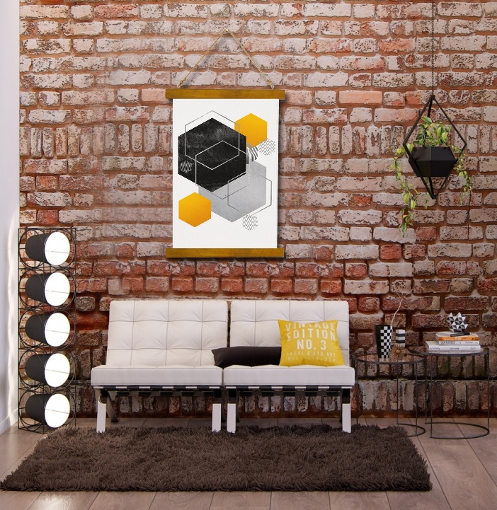 E-shop Závesné plátno na stenu Echo and Philosophy / Dan Johannson XMPDJ111