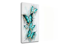 E-shop Obraz na plátne MOTÝLE 70x40 cm