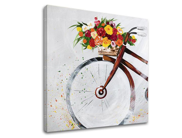 E-shop Obraz na plátne BICYKEL 70x70 cm