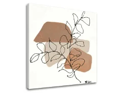 E-shop Obraz na plátne LISTY Zľava 40 % 60x60 cm