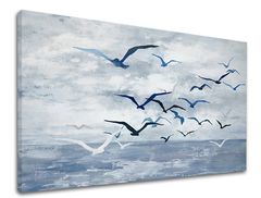 E-shop Obraz na plátne ČAJKY 90x60 cm
