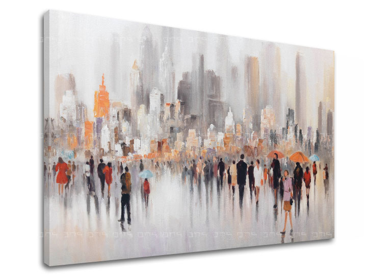 E-shop Obraz na plátne MESTO 120x80 cm