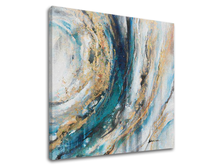 E-shop Obraz na plátne ABSTRAKT 1 dielny XOBCH1517HE1 - 60x60 cm