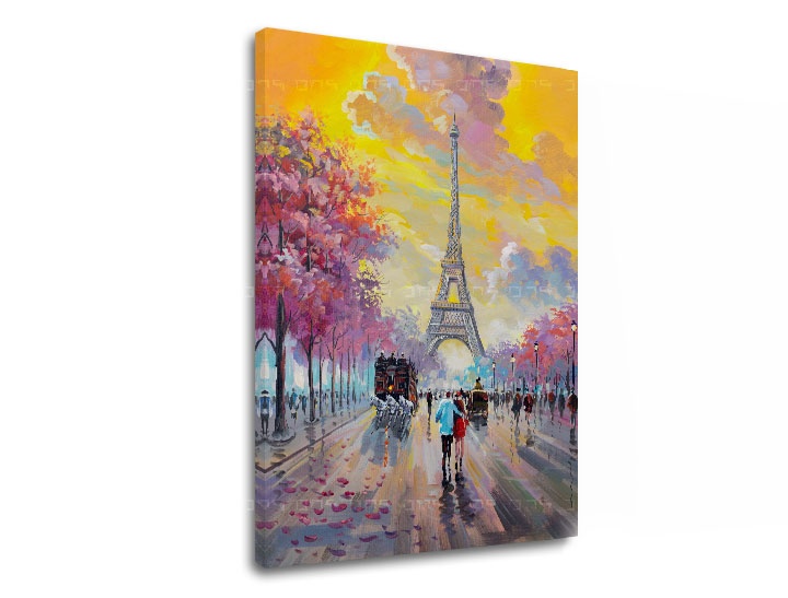 E-shop Obraz na plátne PRECHÁDZKA V PARÍŽI