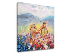 E-shop Obraz na plátne LETO NA LÚKE 90x80 cm