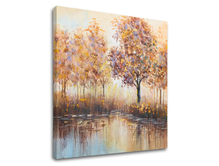 E-shop Obraz na plátne STROMY 90x80 cm