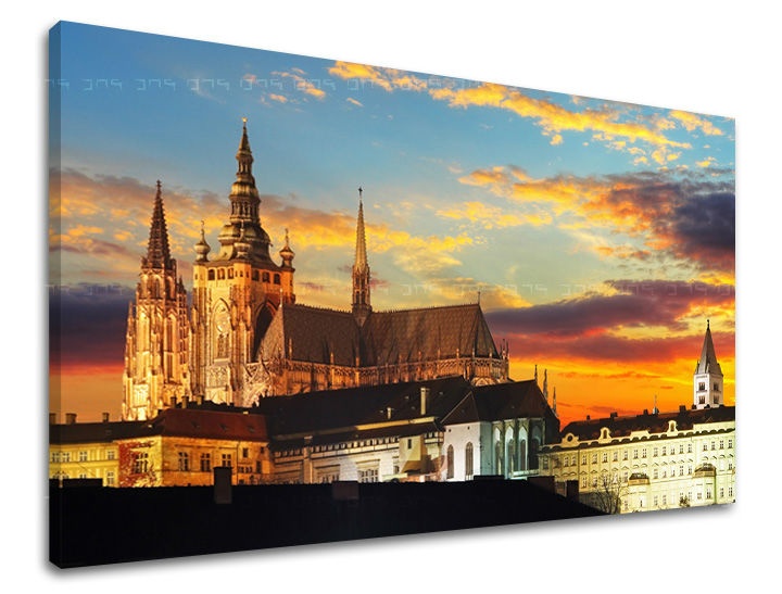 Levně Nástěnná malba MĚSTO PRAHA XOBCZ003E11