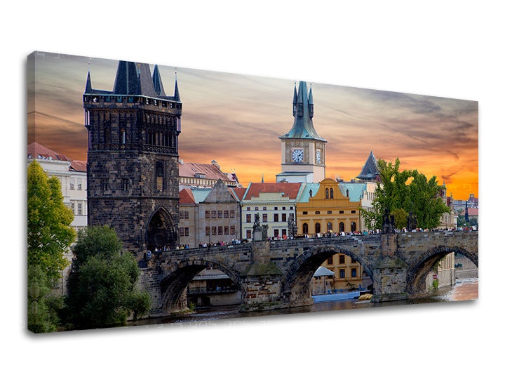 E-shop Obraz na stenu Panoráma MESTO PRAHA
