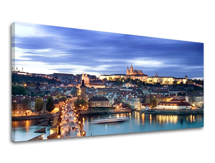 E-shop Obraz na stenu PANORÁMA PRAHA