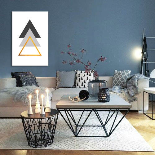 E-shop Obraz na stenu Nothing or Material/ Dan Johannson XOBDJ039E1