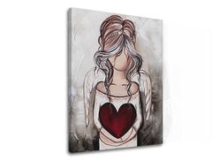 E-shop Obraz na plátne ANJEL 70x80 cm