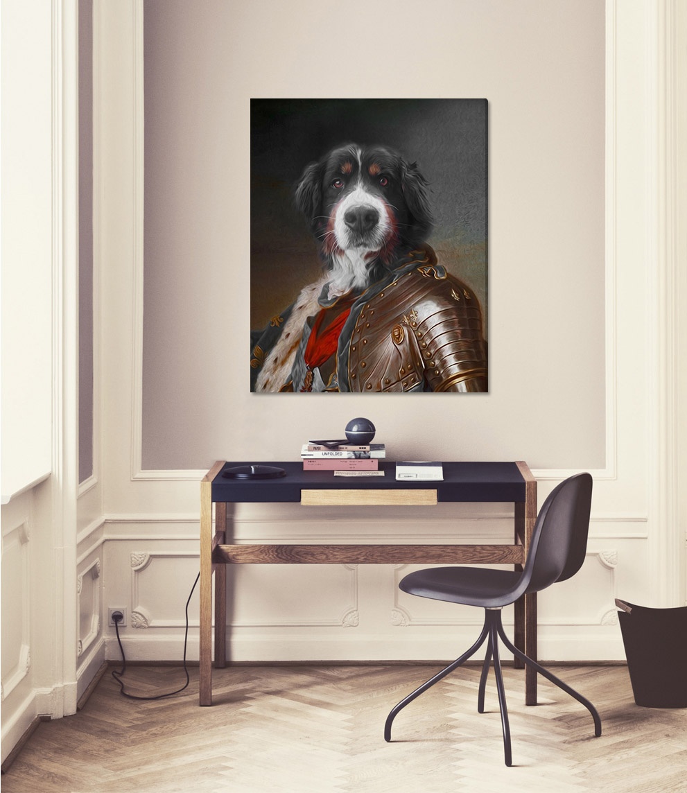 E-shop Obraz z fotky na plátne Generál_2 – 50x60 cm
