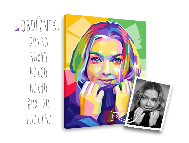 E-shop Obraz z fotografie POP Art / Dan Johannson XOBFOTO-DJO