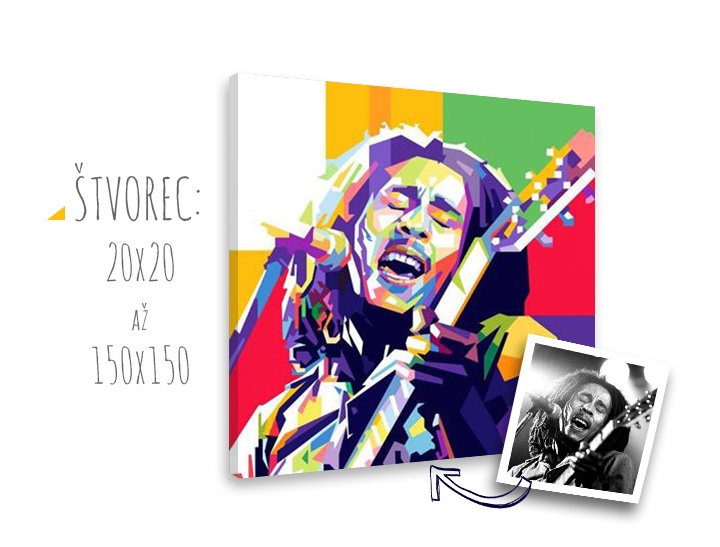E-shop Obraz z fotografie POP Art / Dan Johannson XOBFOTO-DJS