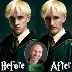 E-shop Obraz z fotky Draco Malfoy - Slizolinský Princ