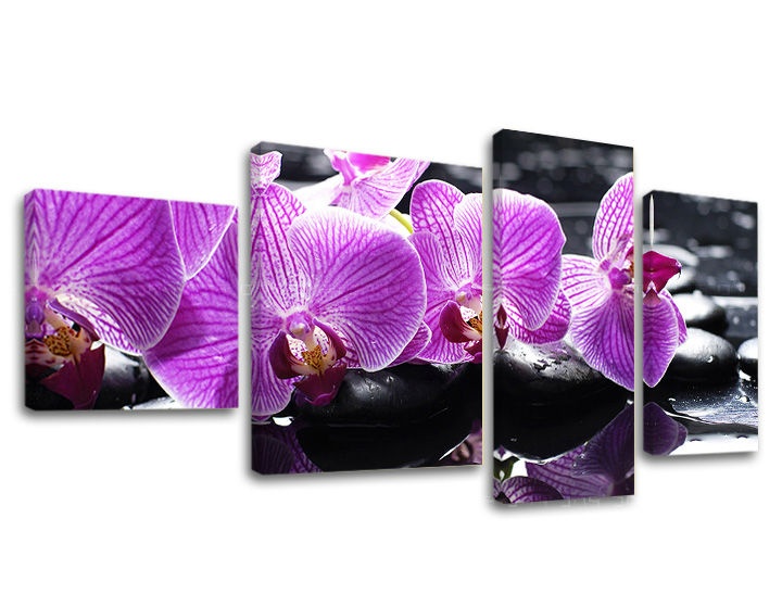 E-shop Obraz na plátne 4 dielny FENG SHUI FS024E40