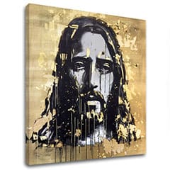 E-shop Zlatý dotyk na plátne Heavenly Gaze