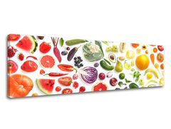 E-shop Obraz na stenu ZELENINA A OVOCIE_059-13 40x120 cm