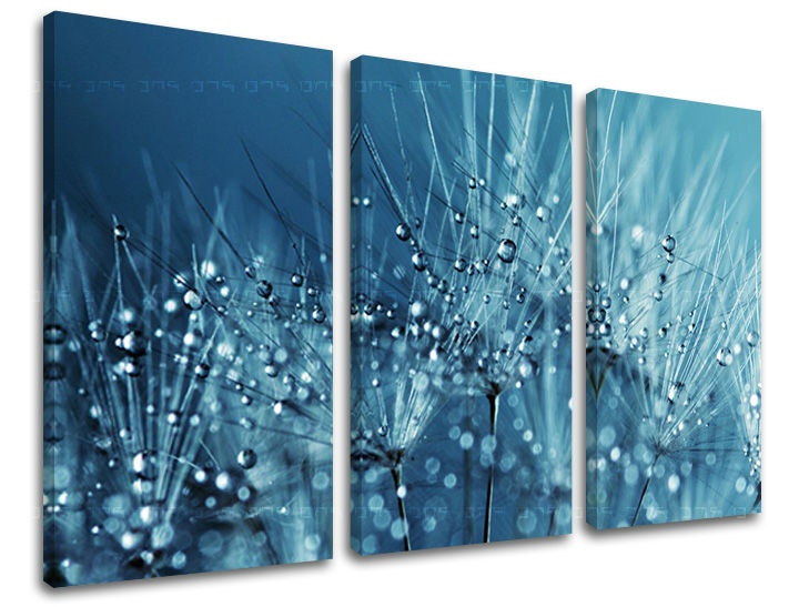E-shop Obraz na stenu 3 dielny KVETY KV085E30 - 120x80 cm