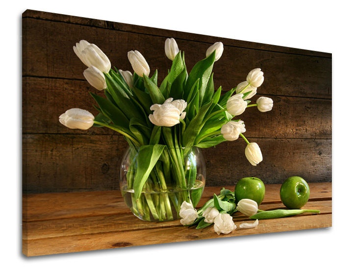 Levně Nástěnná malba KVĚTINY TULIPÁNY XOBKV113E11