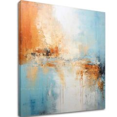 E-shop Peach Fuzz obrazy Ranné prebudenie 100x100 cm
