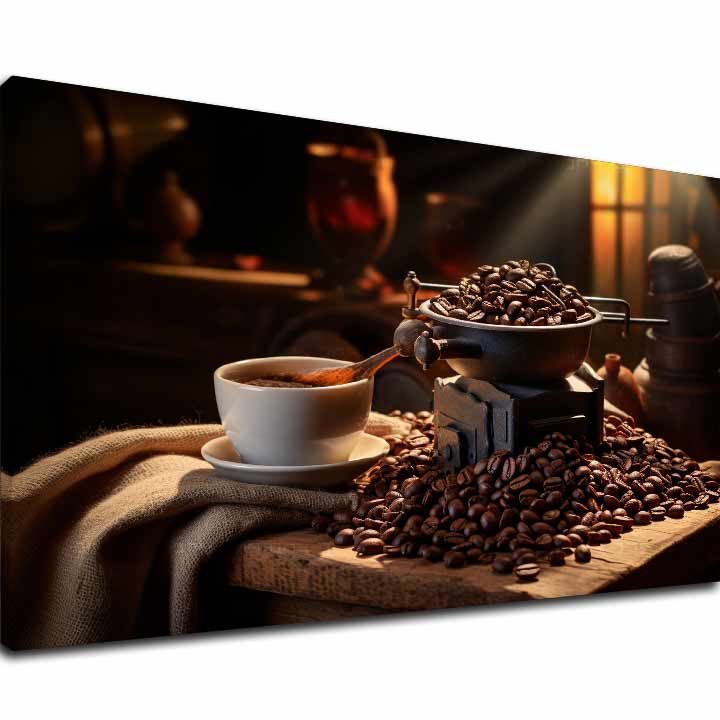 E-shop Kávové obrazy do kuchyne Čaro Kávových Zŕn 40x60 cm