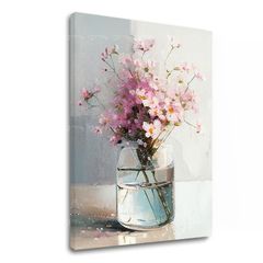E-shop Dizajnová dekorácia na plátne Krehká elegancia 40x50 cm